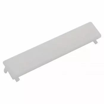 End cover high diffuse luminaire profile 60x75mm